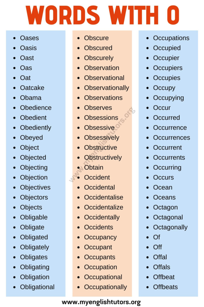 5 Letter Word Ending With Ao