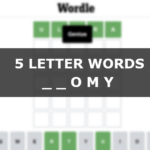 5 Letter Word Ending With Lean