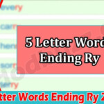 5 Letter Word Ends In Ry