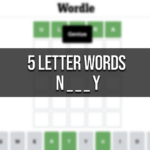 5 Letter Word Starts With A Ends With N