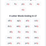 5 Letter Word With O Ending In Ly