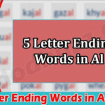 5 Letter Words Ending In Ail