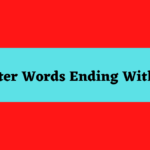 5 Letter Words Ending In Eti