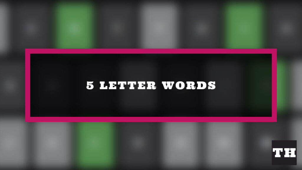 5 Letter Words Ending In Opy