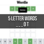 5 Letter Words Ending In Ote