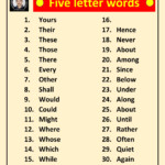 5 Letter Words Ending In Q