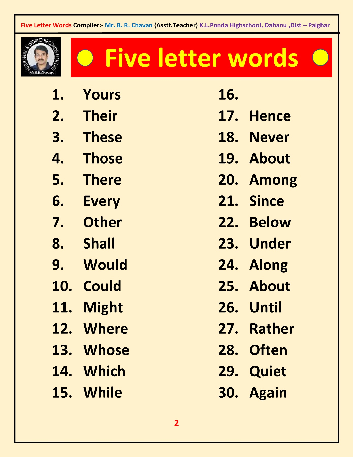 5 Letter Words Ending In Q