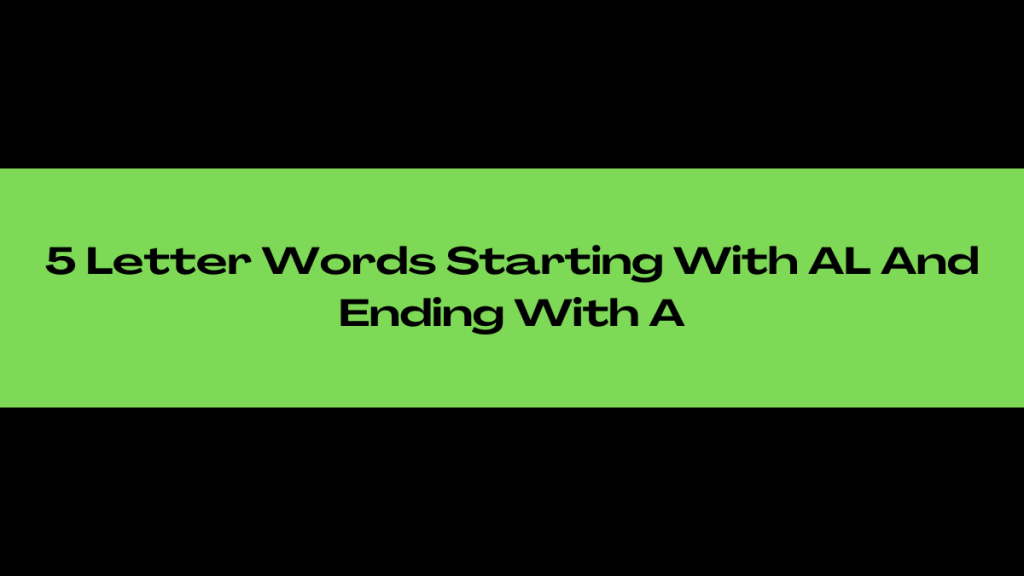 5-letter Words Ending With Aul