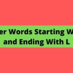 5 Letter Words Starts With A Ends With L