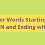 5 Letter Words That End In Mor