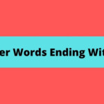 5 Letter Words That End With Uel